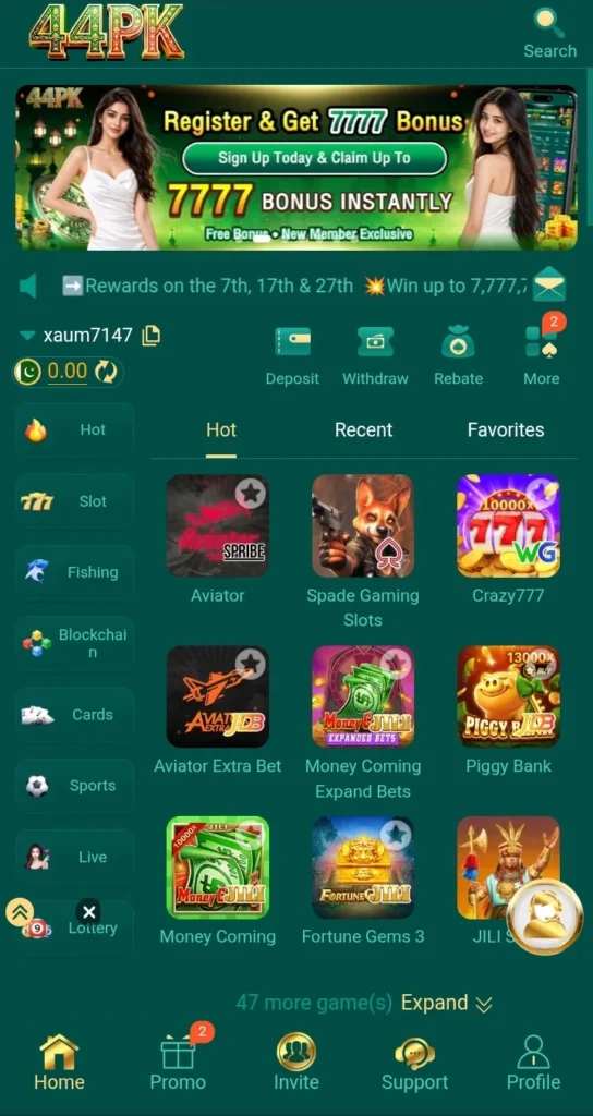 44pk Game