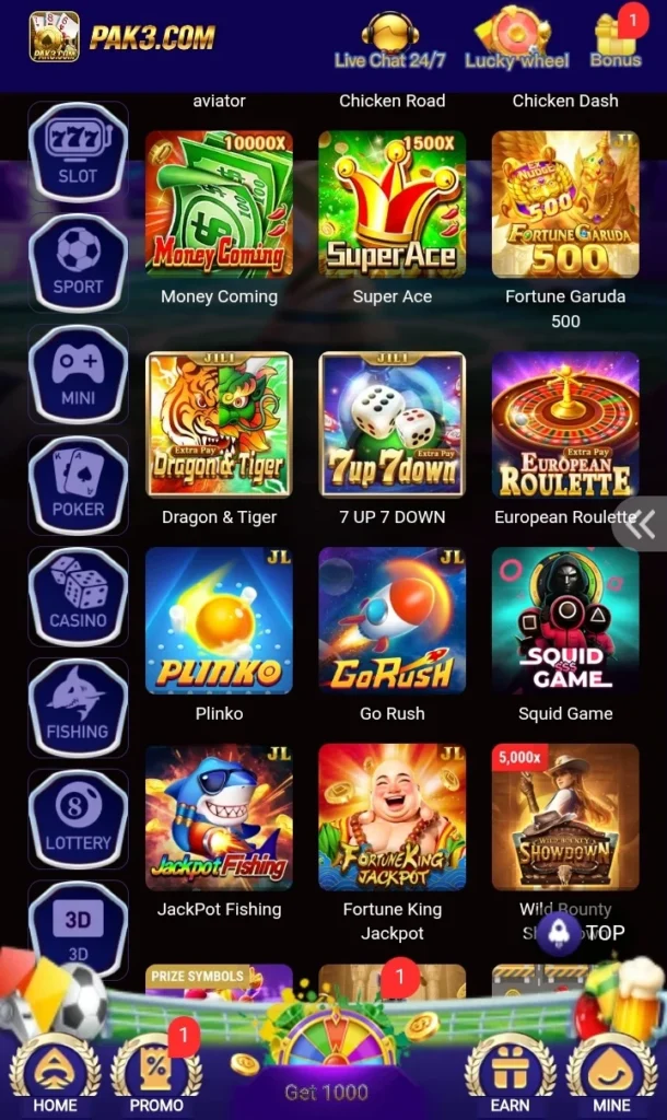 Pak3 Game