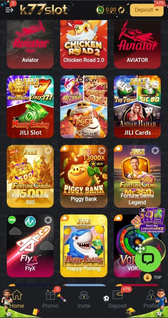 K77 Slot Game