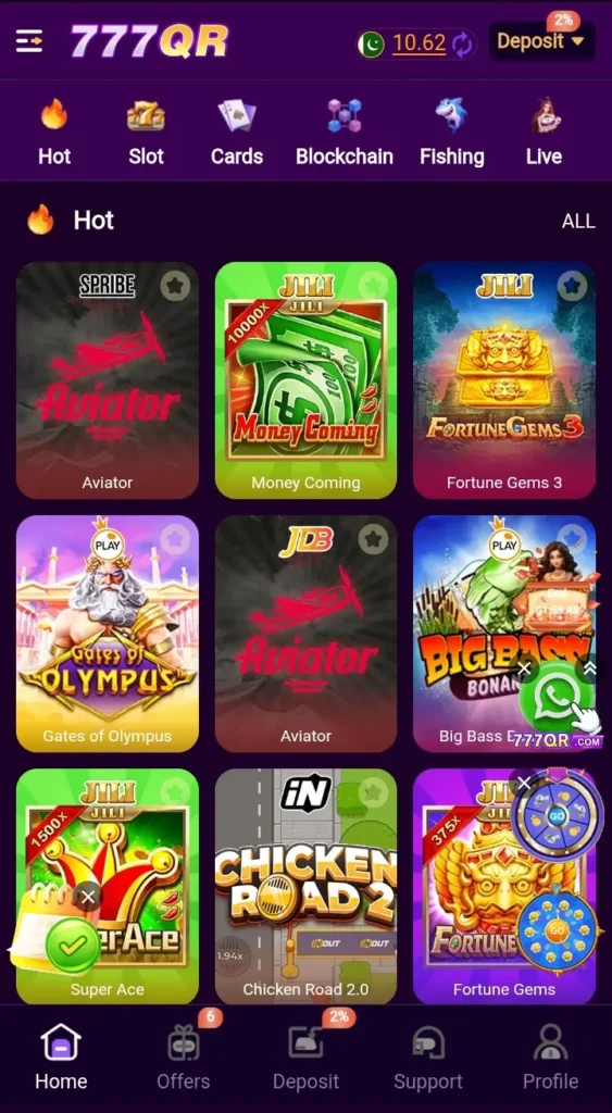 777QR Game APP