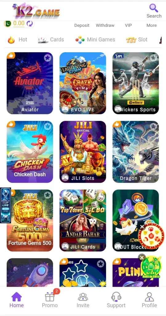 K2 Game APK APP